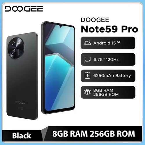 Smartphone 2025 doogee note59 - 2025,